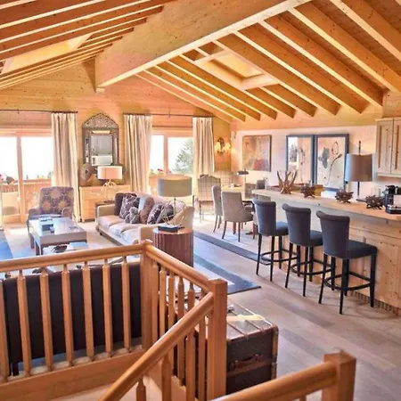 Villars Alpine Retreat 4 Bed, 4 Bath Ski-inski-out * Ollon